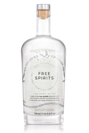 Free Spirits - The Spirit Of Gin Non Alcoholic Gin, 750Ml