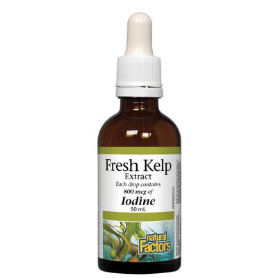Natural Factors Fresh Kelp Extract 800Mcg Iodine 50Ml