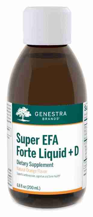 Genestra Super EFA Forte Liquid + D, 200 mL