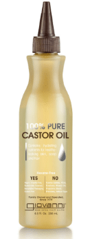 Giovanni 100% Pure Castor Oil, 250 mL