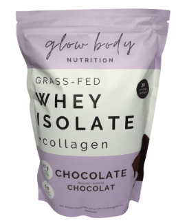 Glow Body Protein + Collagen Chocolate, 907 g