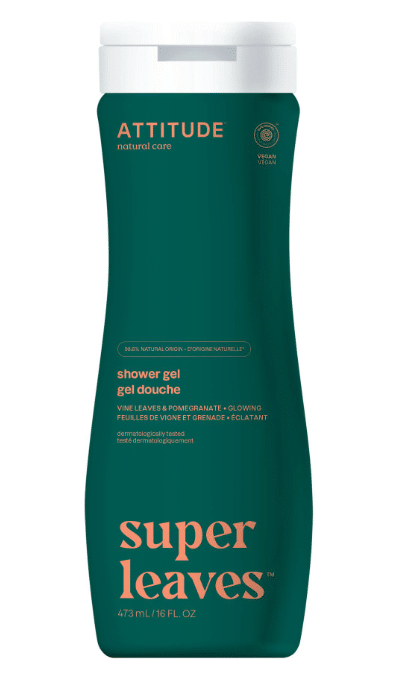 Attitude Living -  Vine Leaves & Pomegranate Shower Gel, 473Ml
