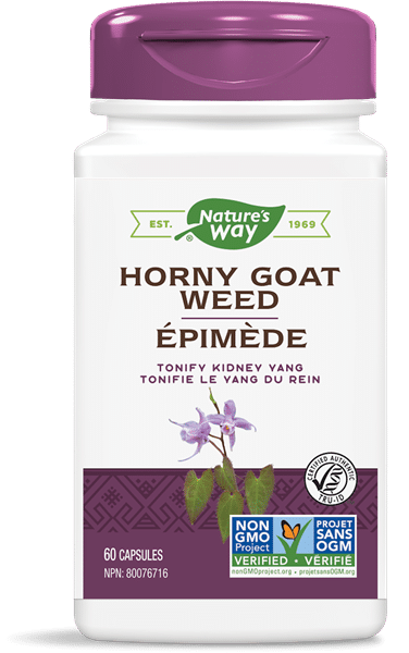 Nature's Way Horny Goat Weed, 60 Capsules