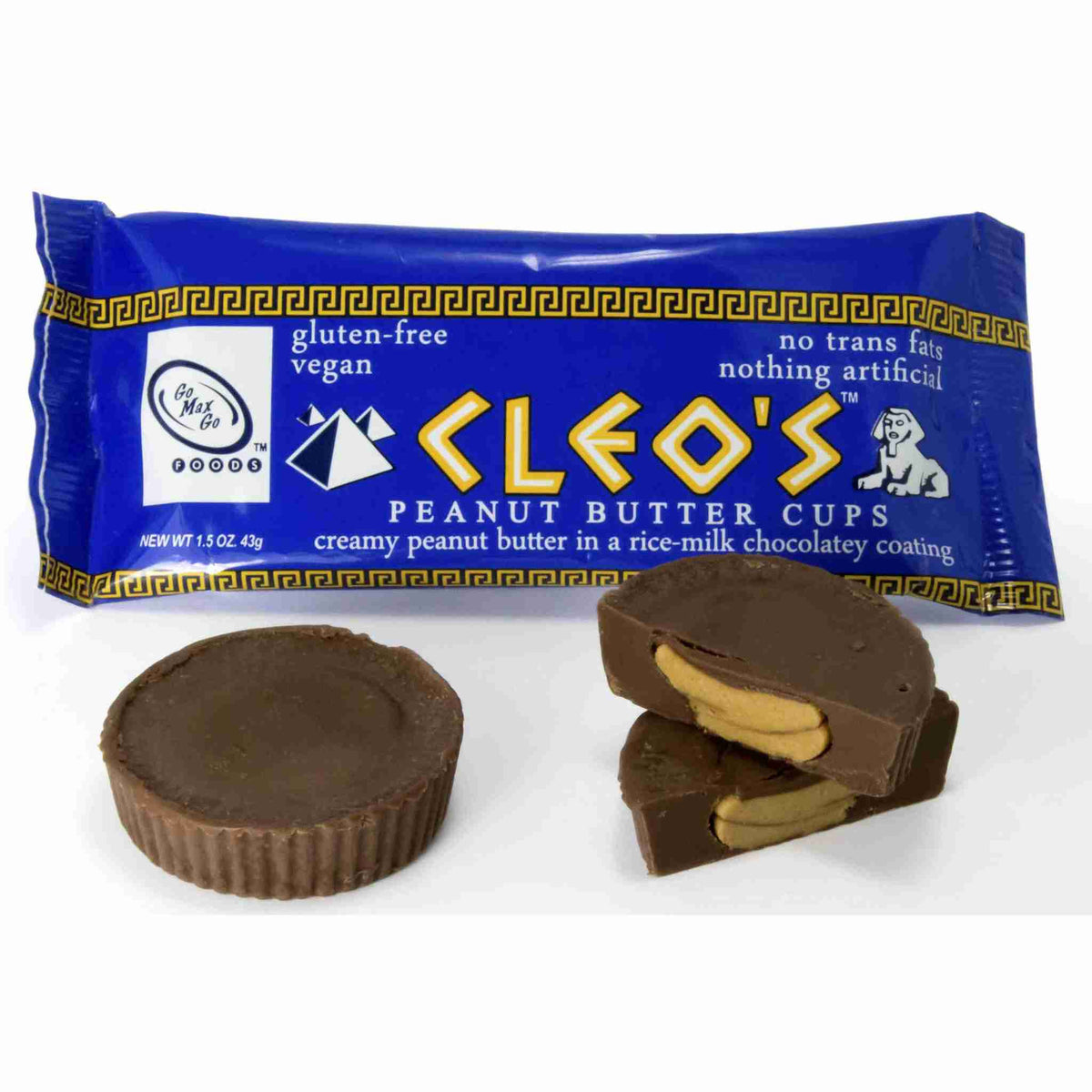 Go Max Go - Cleo's Vegan Peanut Butter Cups 43G