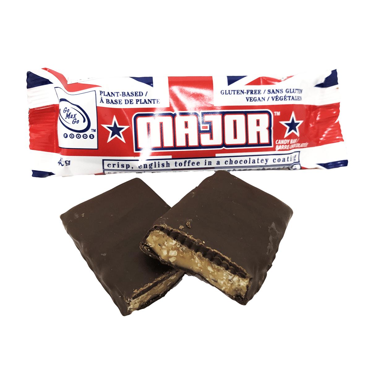 Go Max Go - Major Vegan Candy Bar 43G