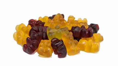 Bulk Organic Fruit Gummy Bears, 200g