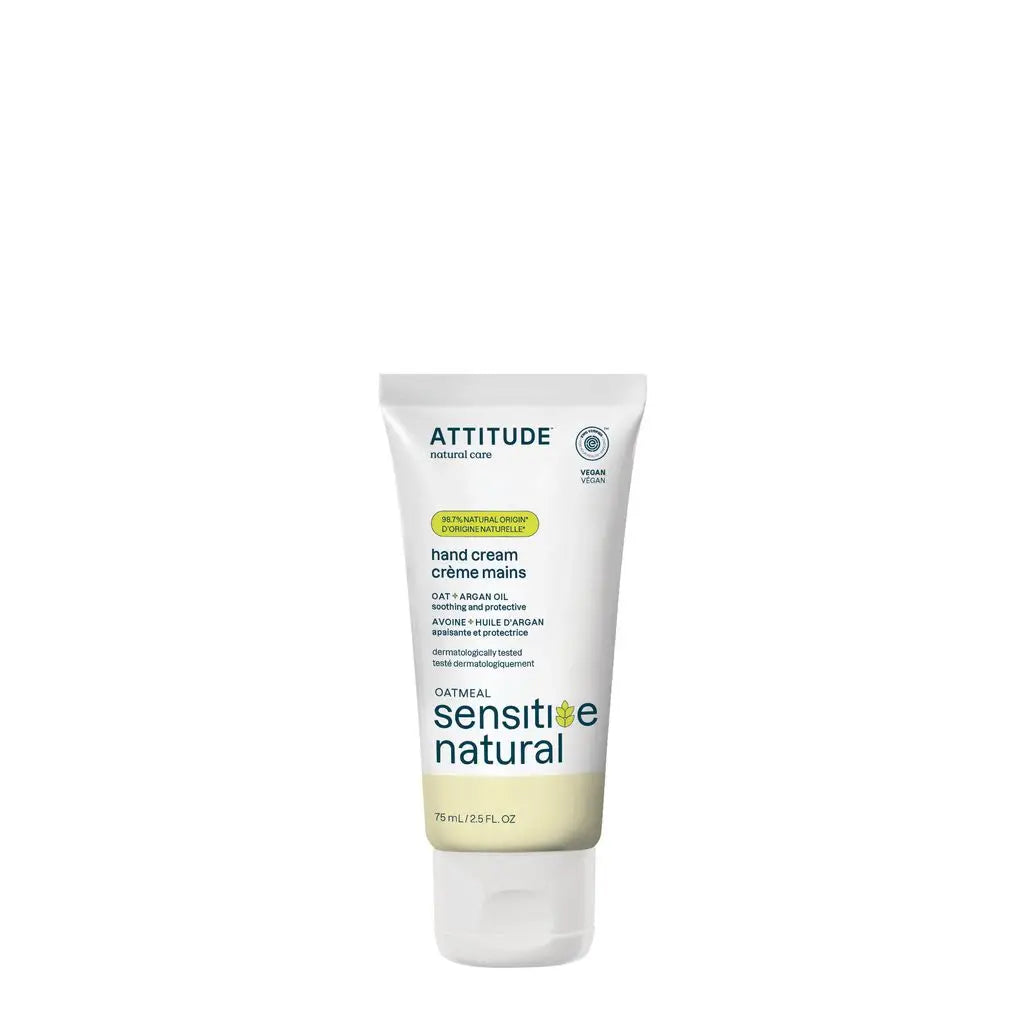 Attitude Living - Hand Cream Argan Oil Oatmilk, 75Ml