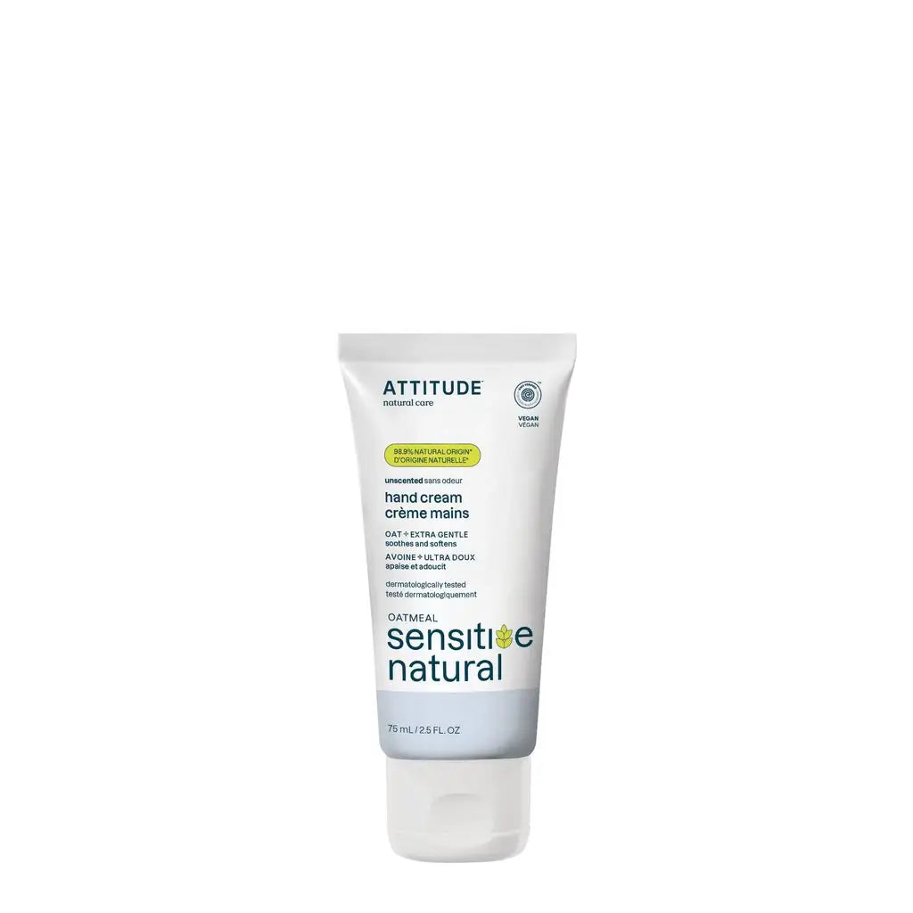 Attitude Living Hand Cream Fragrance Free, 75 mL