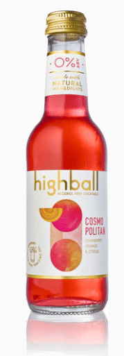 Highball - Alcohol Free Cosmopolitan Cocktail, 250Ml