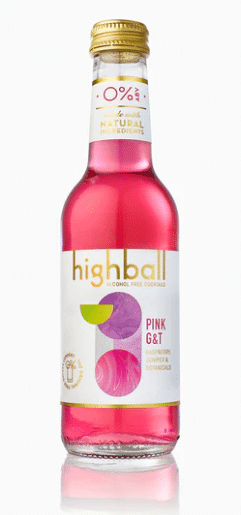 Highball - Alcohol Free Pink Gin & Tonic, 250Ml