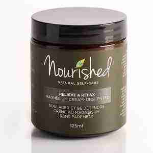 Nourished Magnesium - Magnesium Cream: Unscented, 100Ml