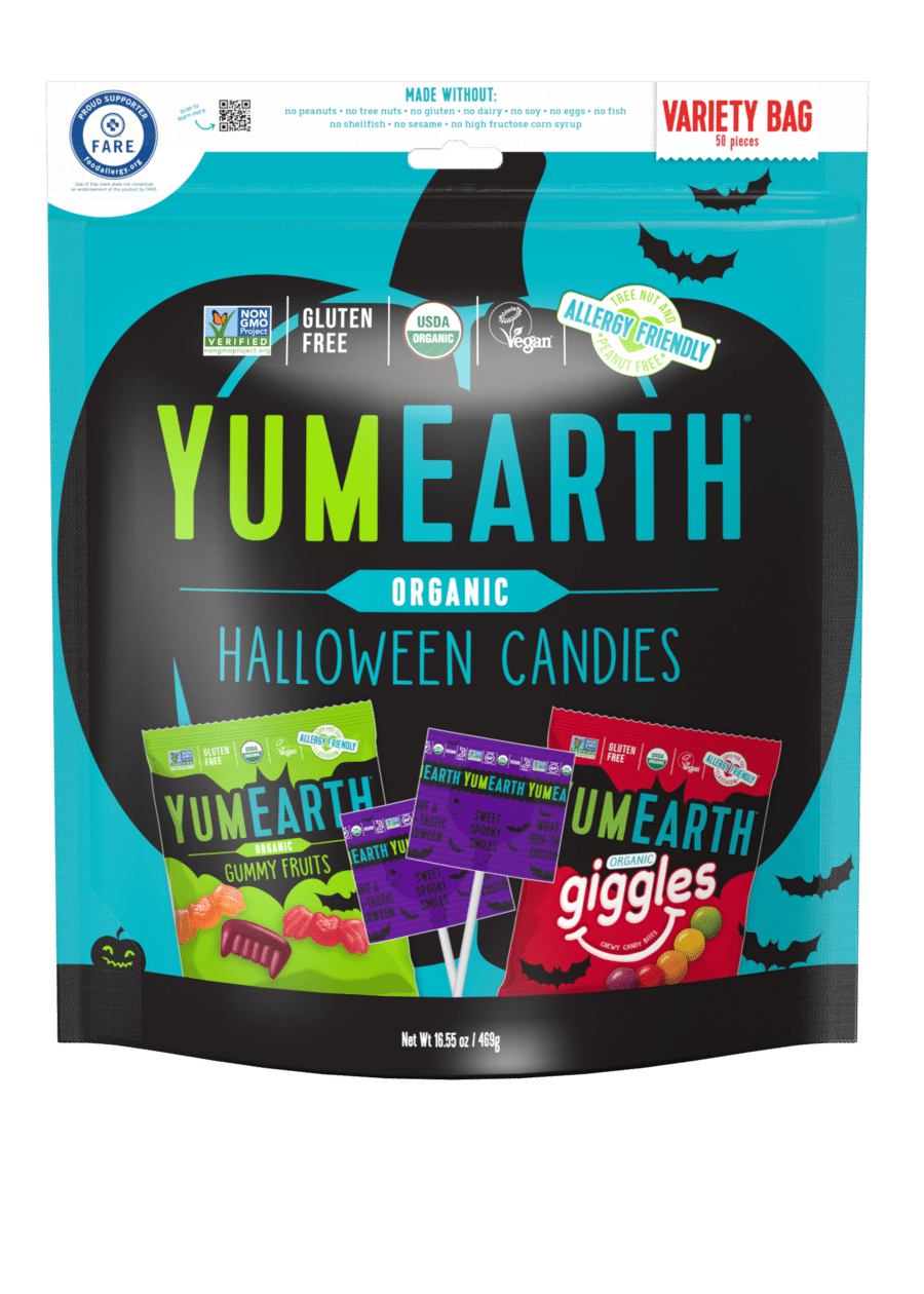 Yum Earth - Halloween Variety Pack 50Ct, 469G