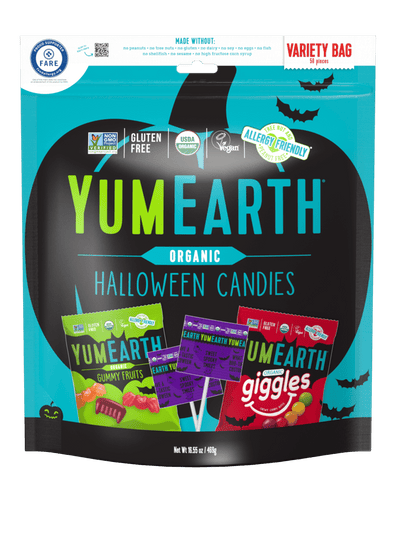 Yum Earth - Halloween Variety Pack 50Ct, 469G