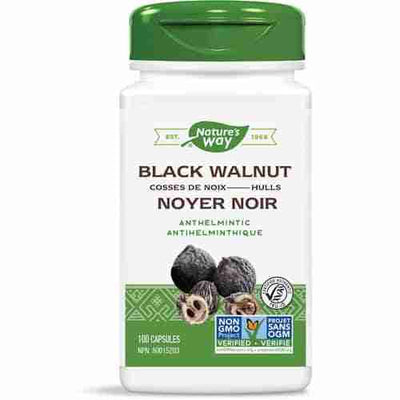 Nature's Way - Black Walnut Hulls, 100 Caps