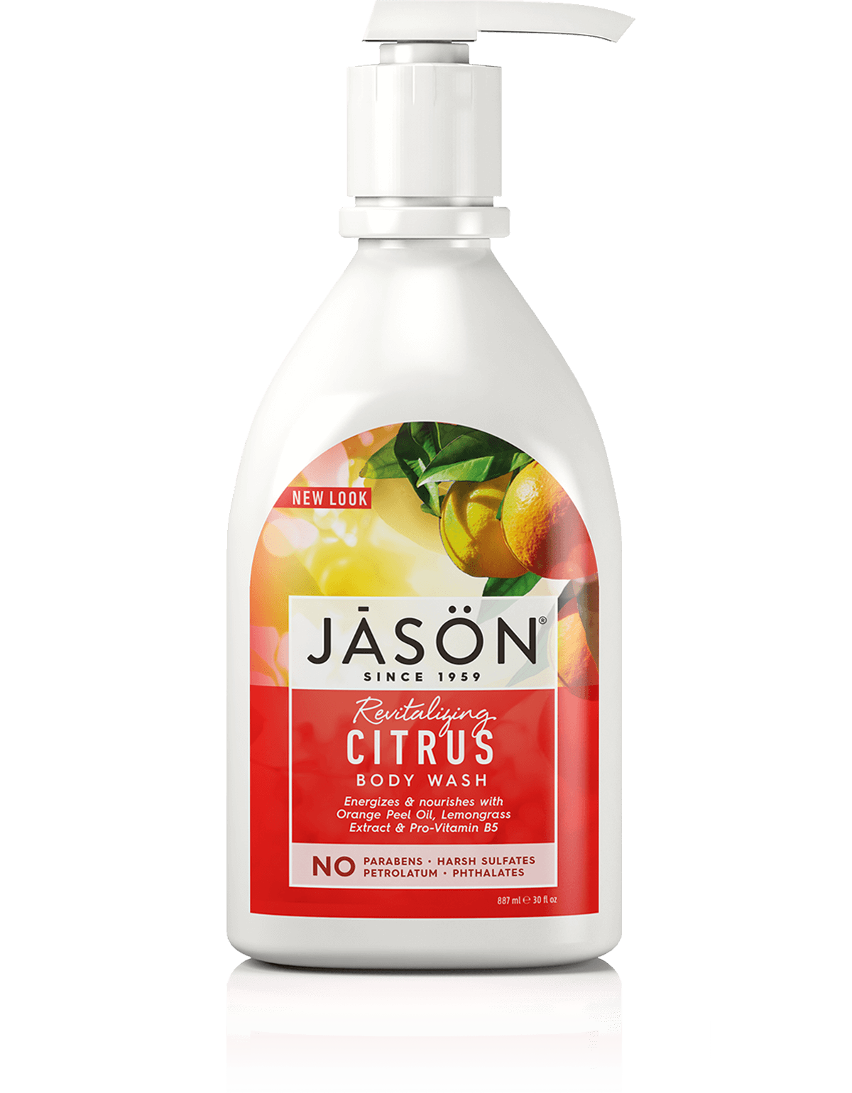 Jason Revitalizing Citrus Body Wash - 887Ml