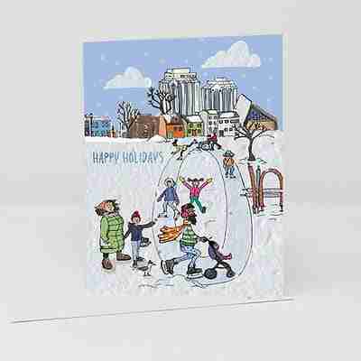 Jill + Jack Seed Card - Skating