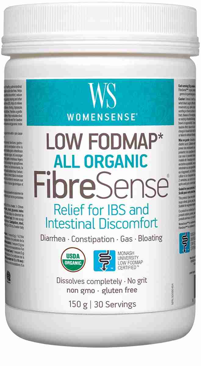 Womensense Low FODMAP Organic Fibresense 150 G