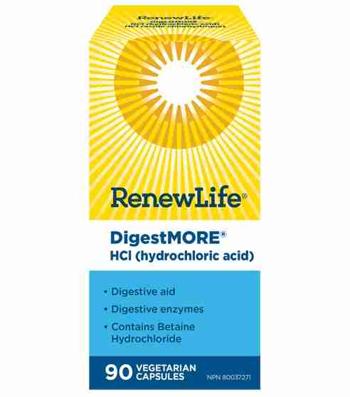 Renewlife Digestmore Hcl 90Vcap