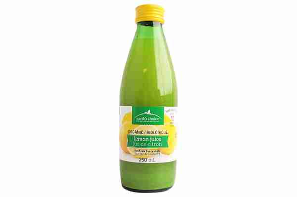 Earth Choice Organic Lemon Juice 250Ml