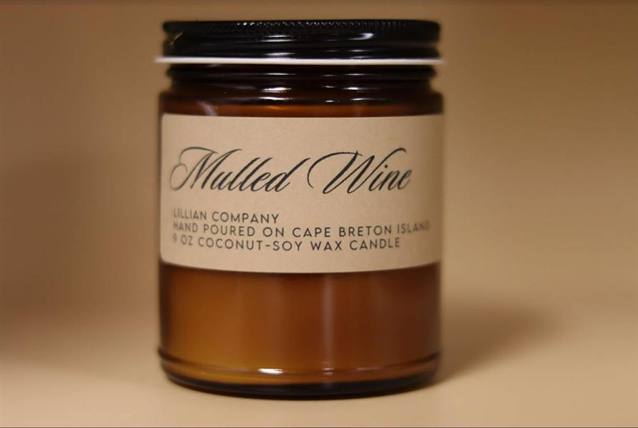 Lillian Co - Mulled Wine Candle, 9Oz