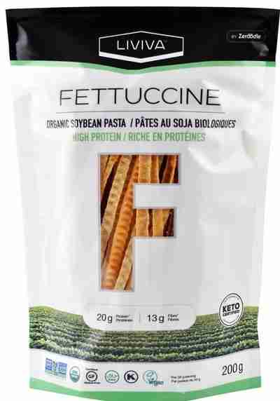 Liviva Organic Soybean Fettuccine - 200G