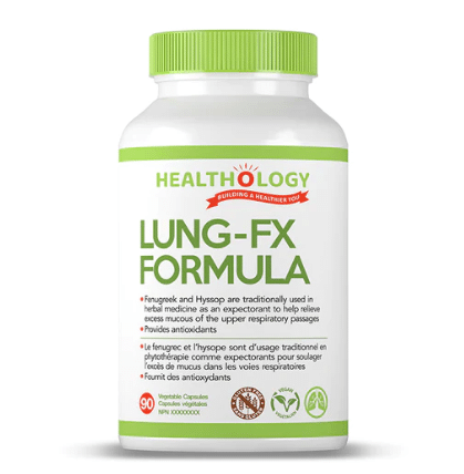 Healthology Lung-FX Formula, 90 Vegetarian Capsules