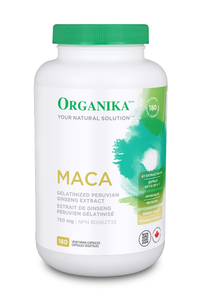 Organika Maca 750Mg; 180 Capsules