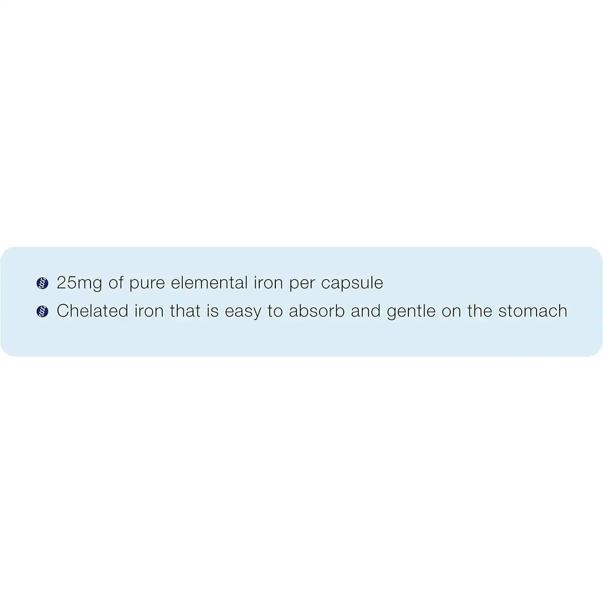 CanPrev Iron Bis-Glycinate 25 120 Vegetable Capsules