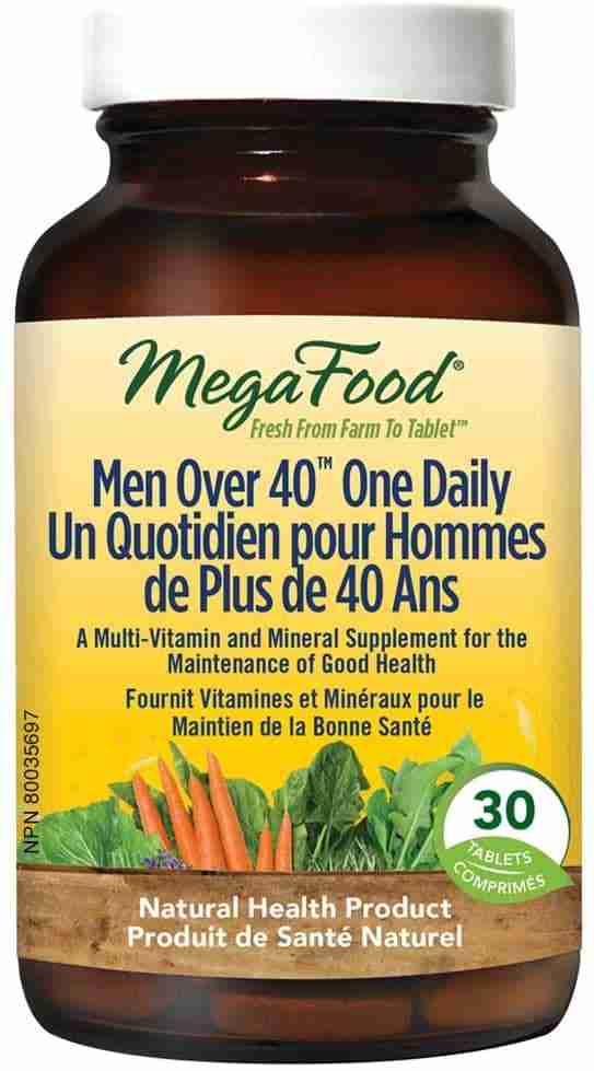 Megafood Men Over 40 One Daily, 30 Tablets