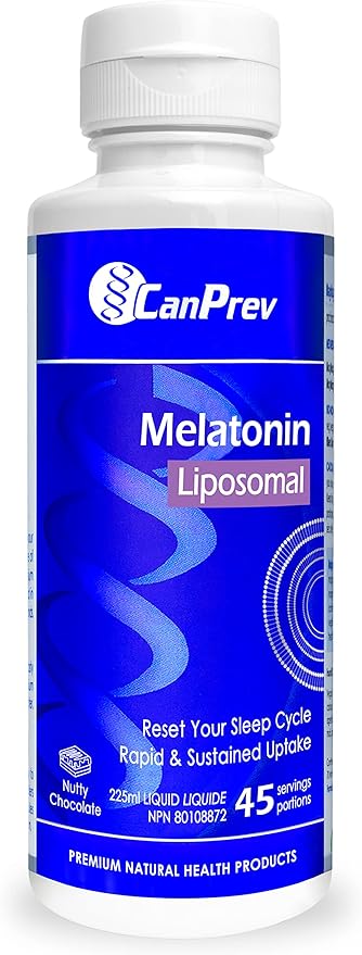 Can Prev Liposomal Melatonin Nutty Chocolate 225Ml