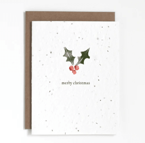 The Good Card - Holiday Greenery: Merry Christmas