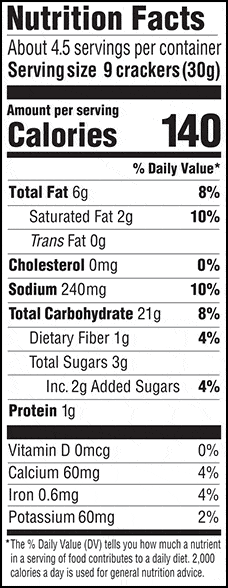 Mary's Organic - Real Thin Sea Salt Crackers, 142G