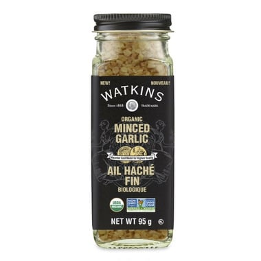 Watkins Organic Minced Garlic, 95G