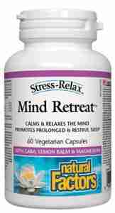 Natural Factors Mind Retreat; 60 Vegetarian Capsule