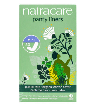 Natracare Mini Panty Liners 30Ct