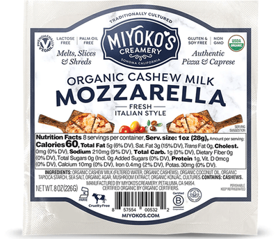 Miyoko Cashew Mozza 226G