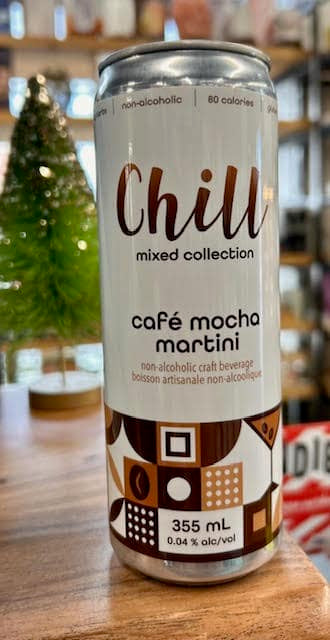 Chill St. Craft - Cafe Mocha Martini Non Alcoholic Cocktail, Single