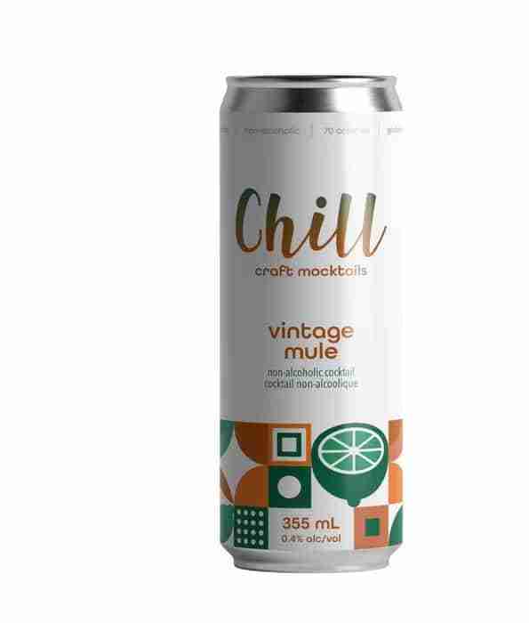 Chill St. Craft - Moscow Mule Non Alcoholic Cocktail, Single