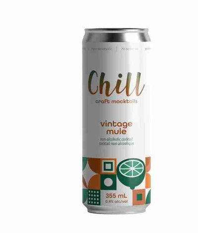 Chill St. Craft - Moscow Mule Non Alcoholic Cocktail, Single