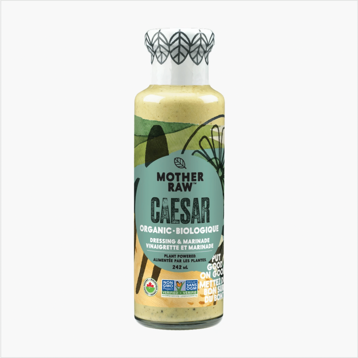 Mother Raw Organic Caesar Dressing & Marinade - 242Ml