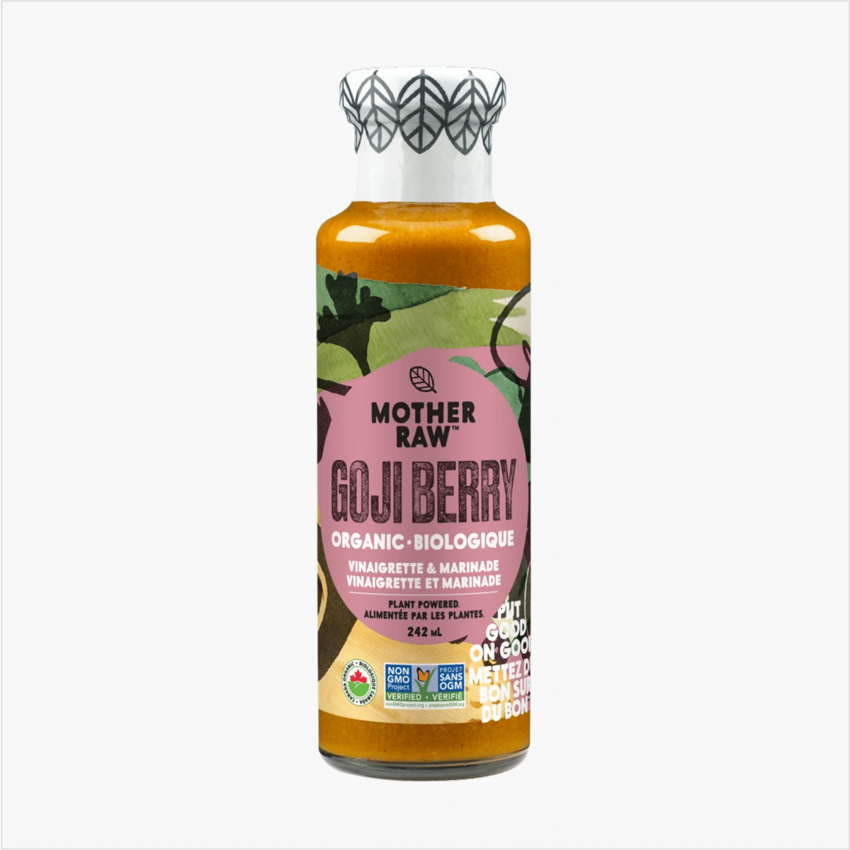 Mother Raw Organic Goji Berry Dressing & Marinade - 242Ml