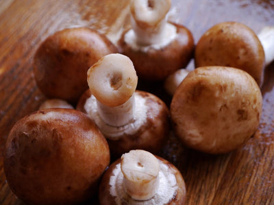 CERTIFIED ORGANIC Brown Bulk Mushrooms, Loose