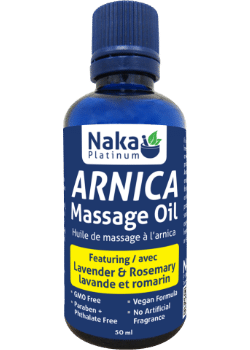 Naka, Arnica Massage Oil 50Ml