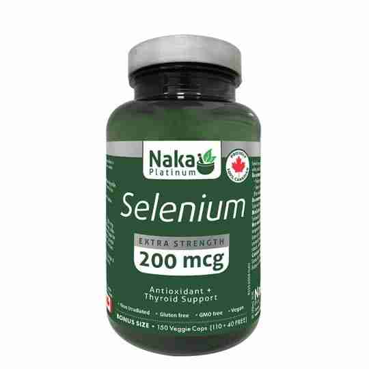 Naka Selenium 200Mcg 150Vcaps