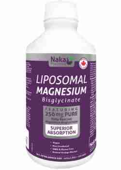Naka, Liposomal Magnesium Bisglycinate, 600Ml