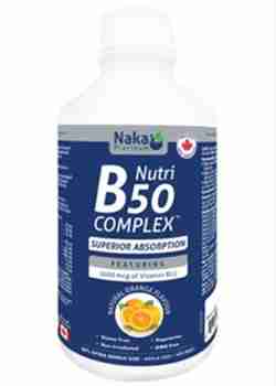 Naka, Nutri B50 Complex, Superior Absorption, 600Ml