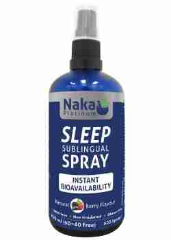 Naka, Sublingual Sleep Spray, Berry Flavour, 100Ml