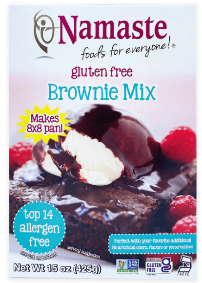 Namaste Foods Gluten Free Brownie Mix, 425 g