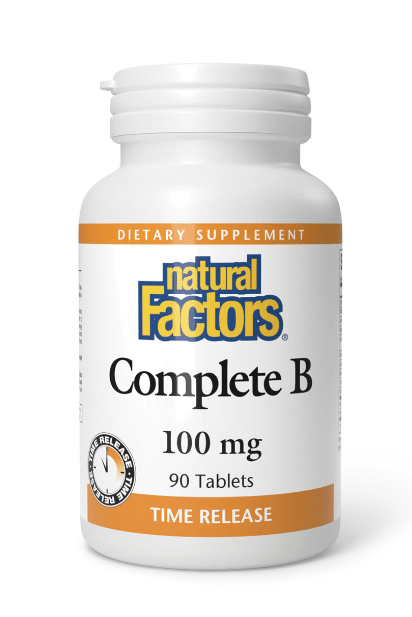 Natural Factors Complete B 100Mg 90 Tabs