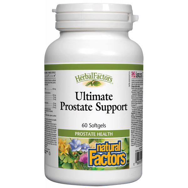 Natural Factors Herbalfactors® Ultimate Prostate Support 60 Softgels